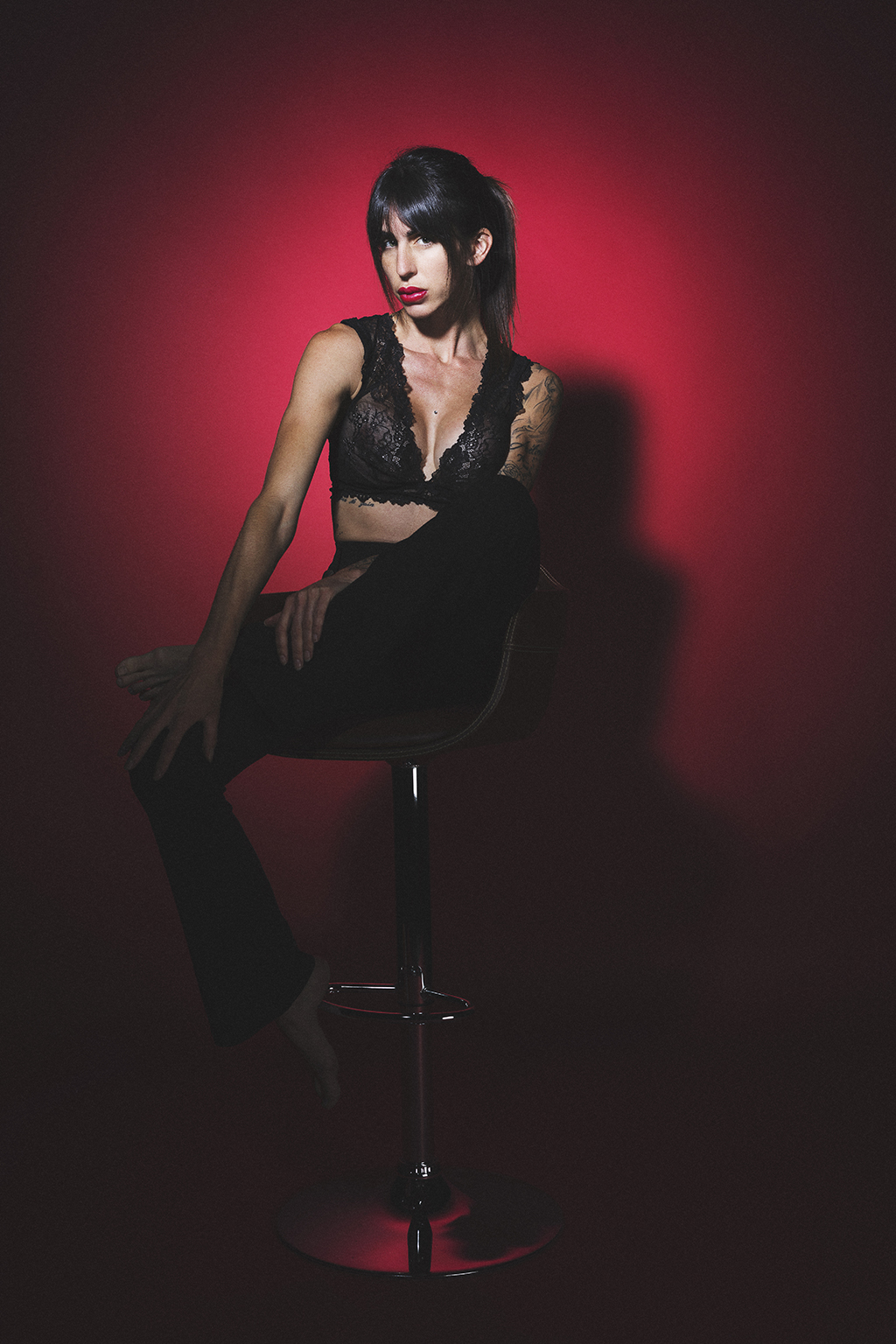 Portrait studio couleur