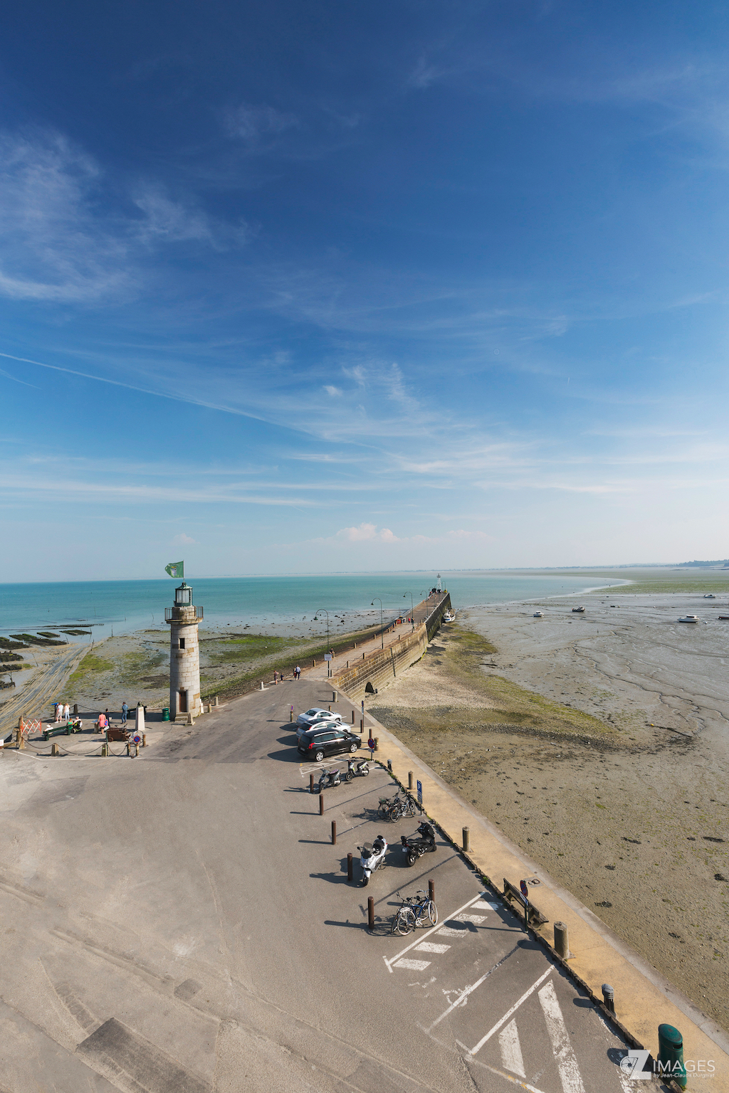 Le port de Cancale à marée basse