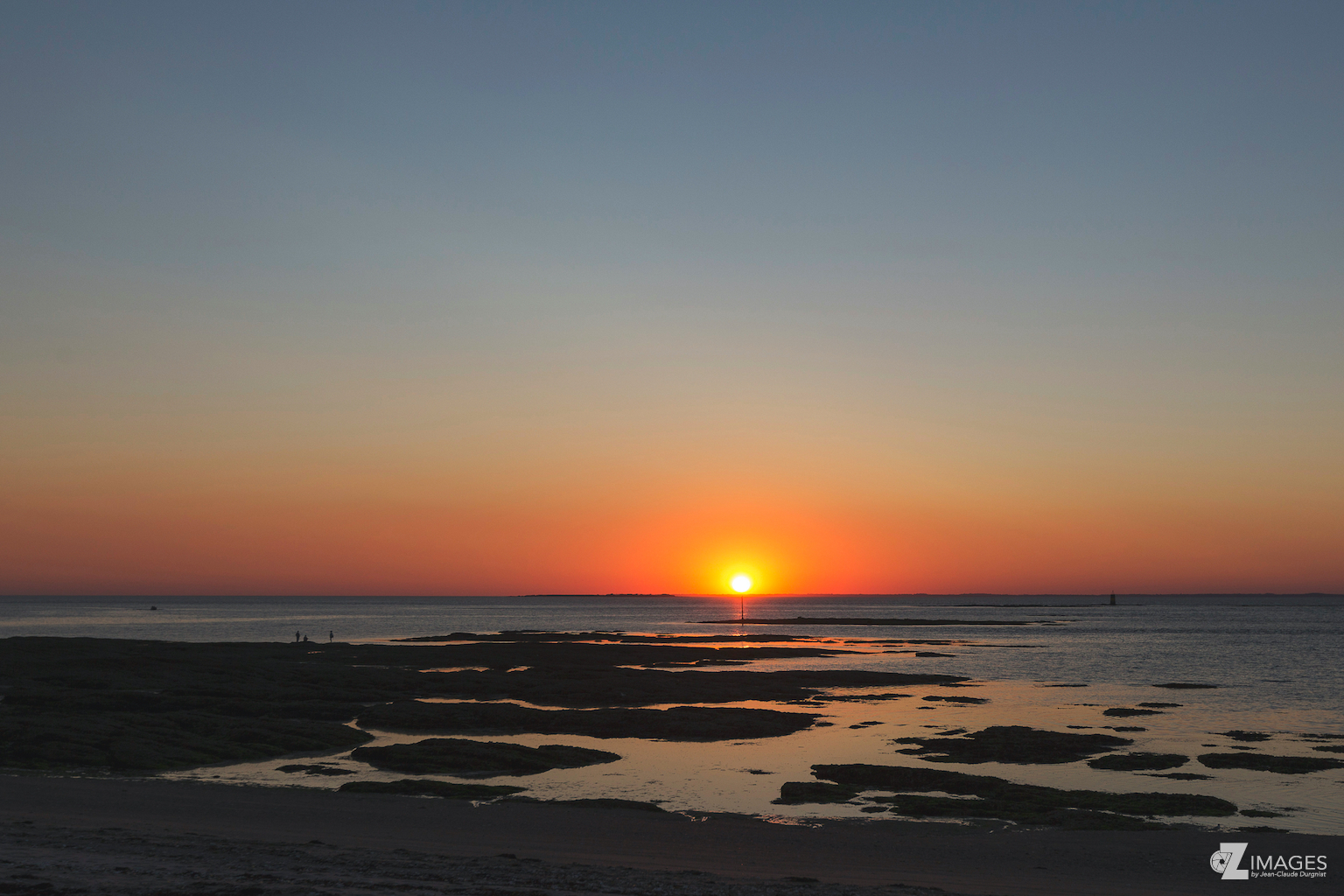 Coucher de soleil à Piriac