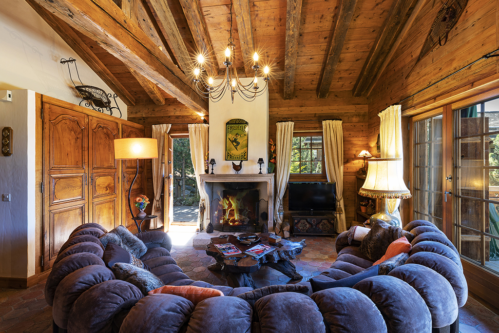 Salon d'un chalet