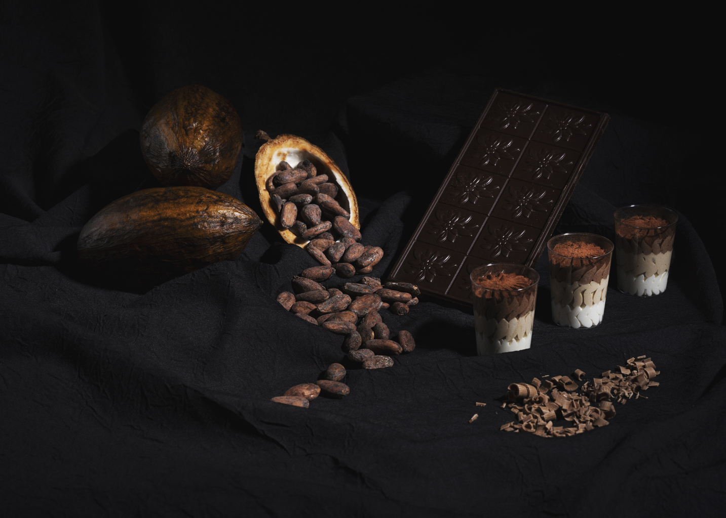 Verrine trois chocolats