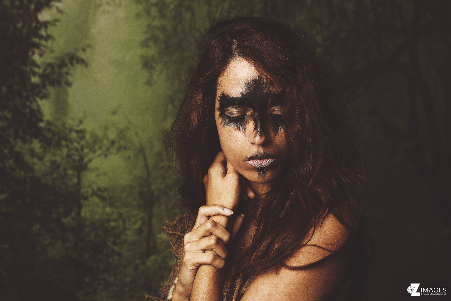 Shooting sur le thème de la jungle