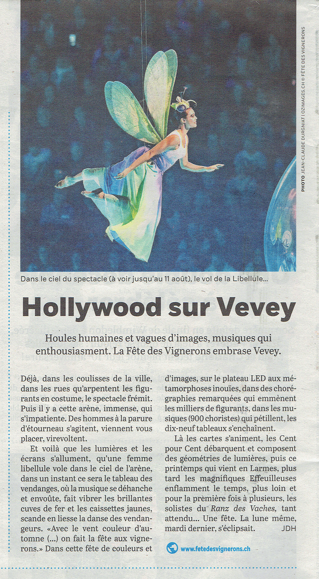 Article dans le Coopération